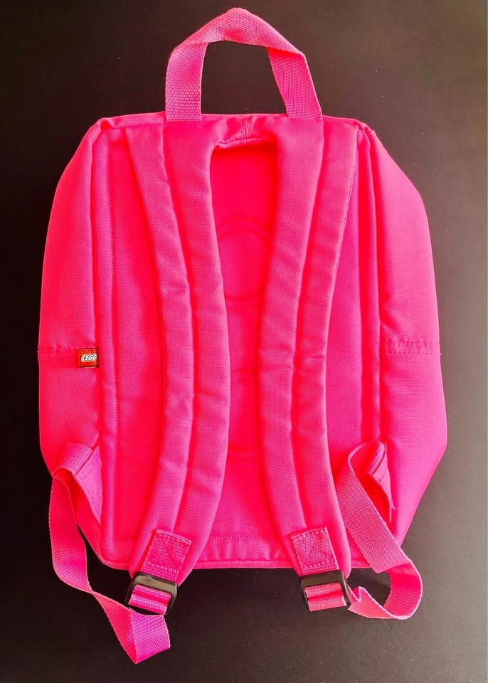 LEGO Pink 6 Pocket Backpack (2007) - Used Very Clean - photo 3