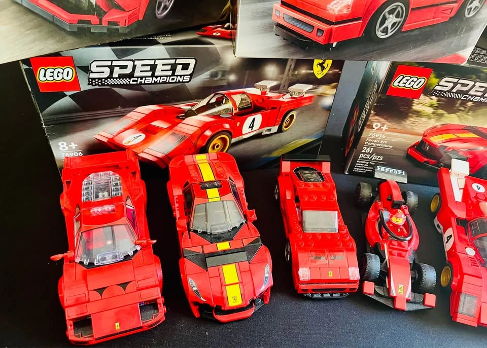 LEGO Ferrari 6 Car Mixed Lot - Formula 1 Speed Champions - photo 3