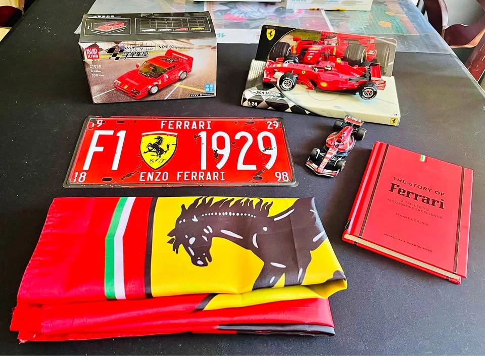 F1 - Formula 1 - Ferrari Collectables Mixed Lot (6) Items