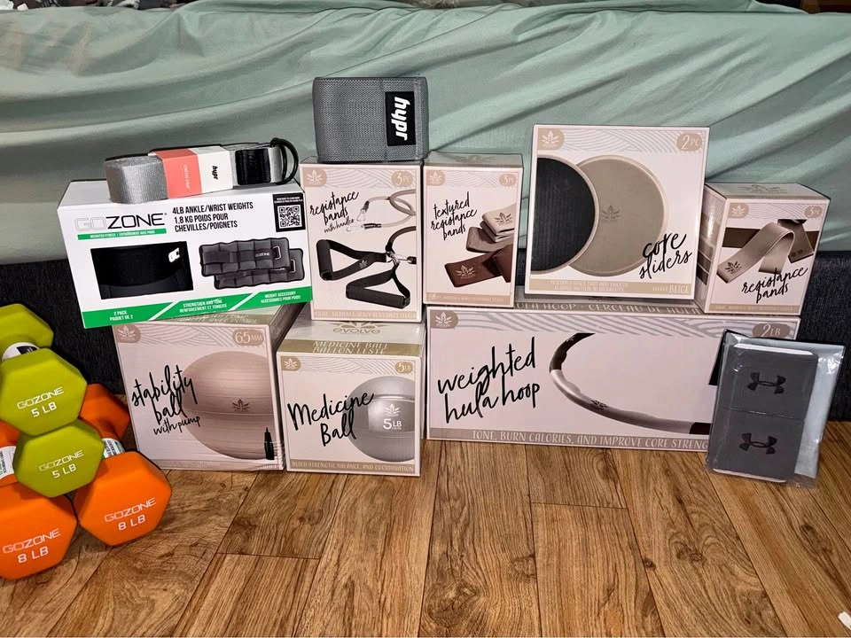 Brand new workout stuff