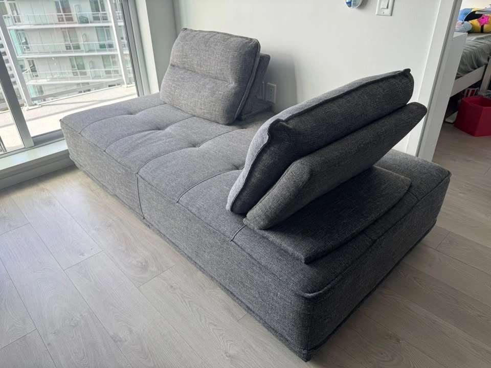 Sofa (bed) with 2 movable backrests - photo 2