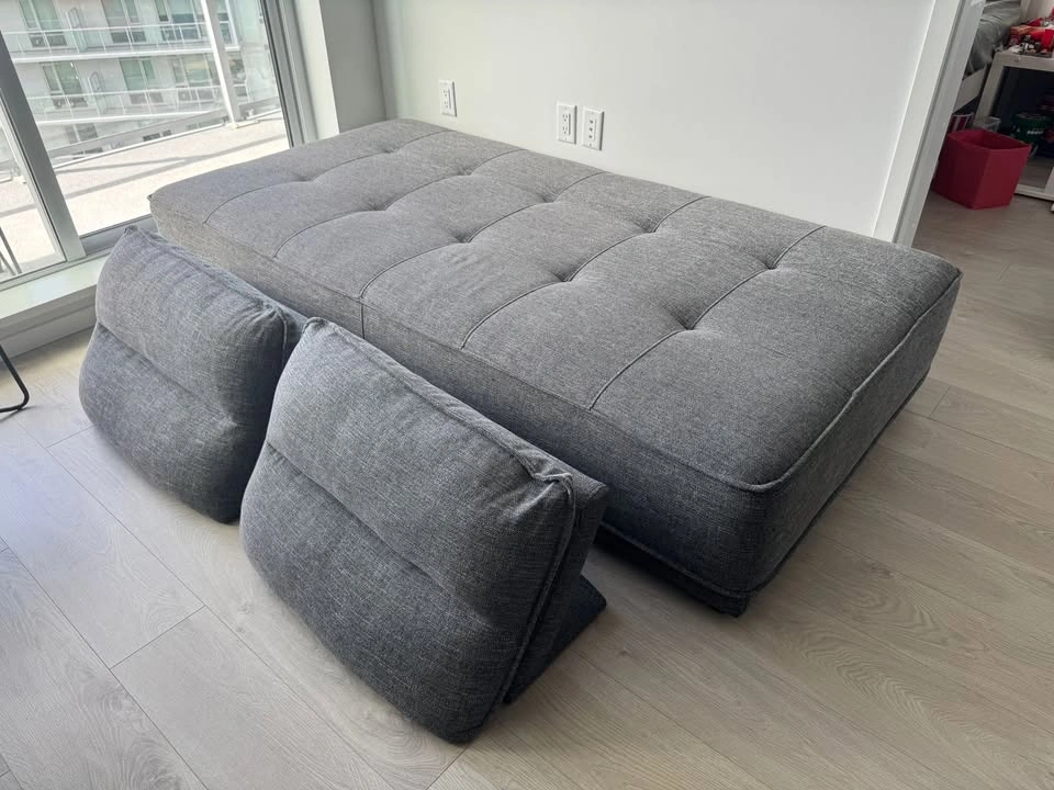Sofa (bed) with 2 movable backrests - photo 3