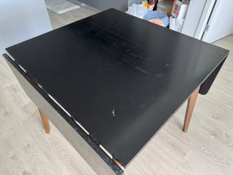 Modern Extendable Dining Table & 2 Chairs - photo 3