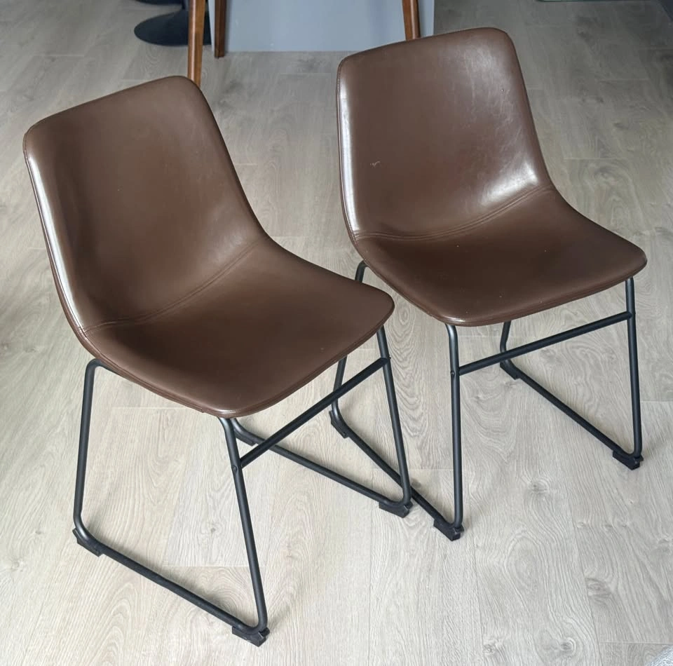 Modern Extendable Dining Table & 2 Chairs - photo 4
