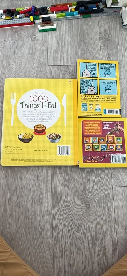 Usborne 1000 Things to Eat, Narwhal, and Nat Geo Kids Books - photo 2