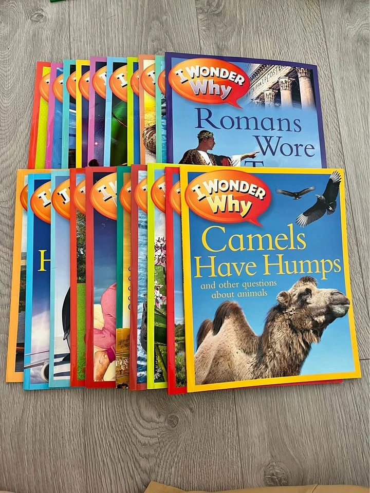 I Wonder Why Kingfisher 20 Book Collection Kids Non-Fiction
