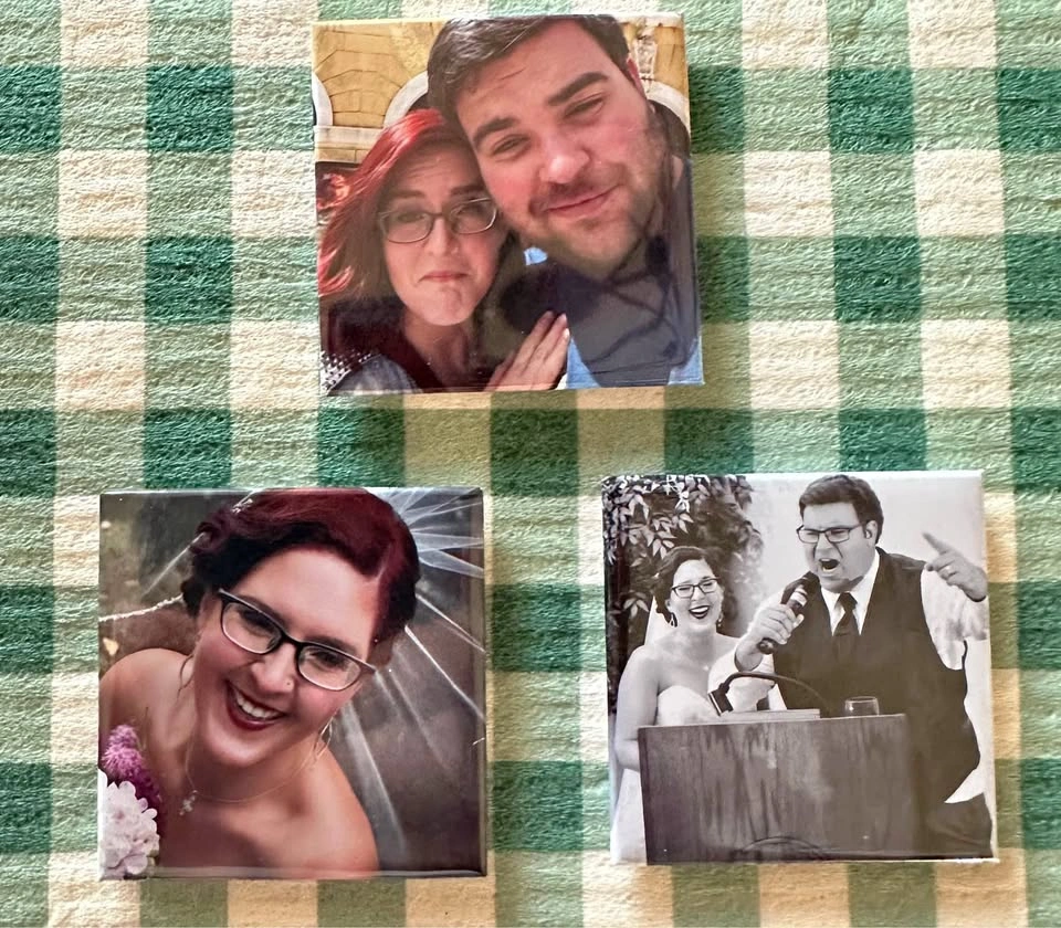 📌 Personalized Photo Magnets