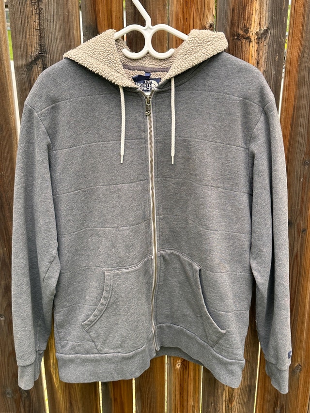 north face zip up hoodie size M - photo 3