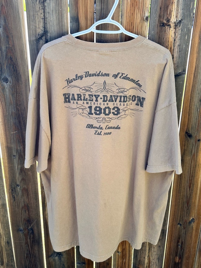 3XL Harley Davidson Edmonton Alberta t shirt - photo 5