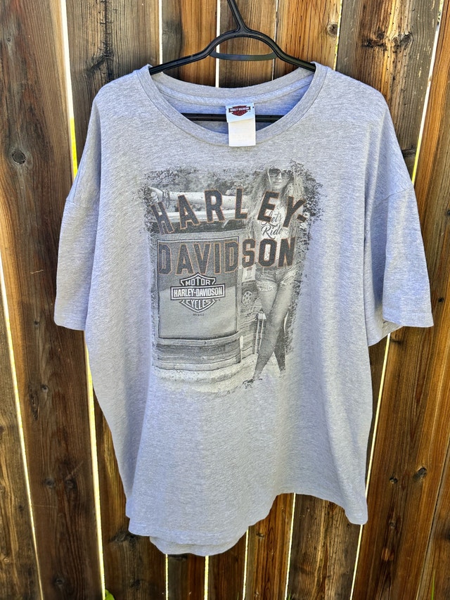 3XL Harley Davidson grey t shirt - photo 2