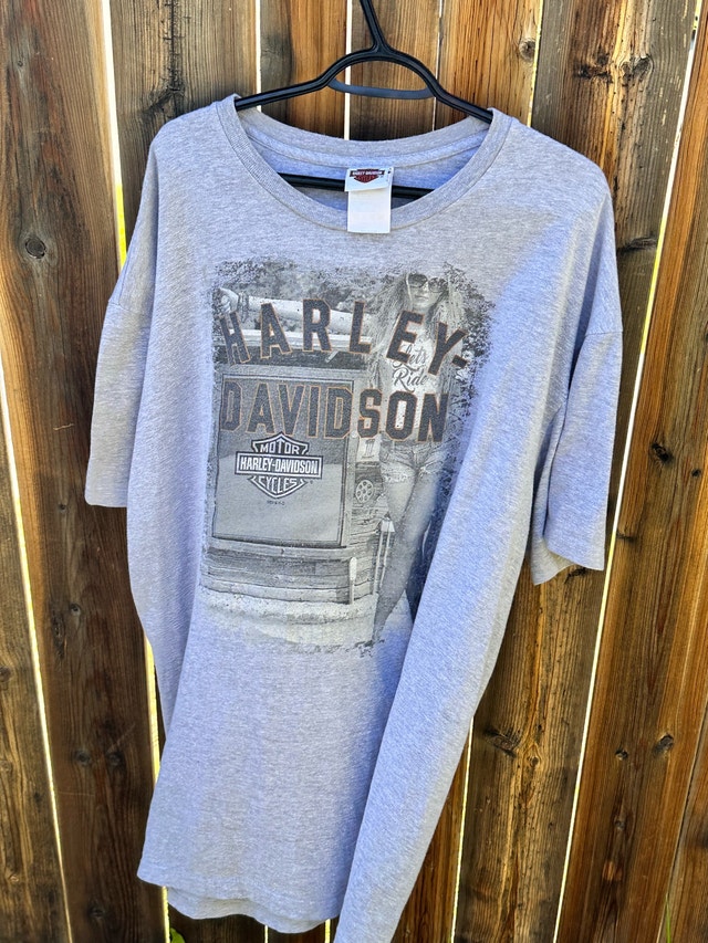 3XL Harley Davidson grey t shirt - photo 3