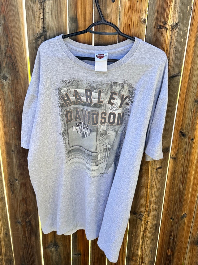 3XL Harley Davidson grey t shirt - photo 4