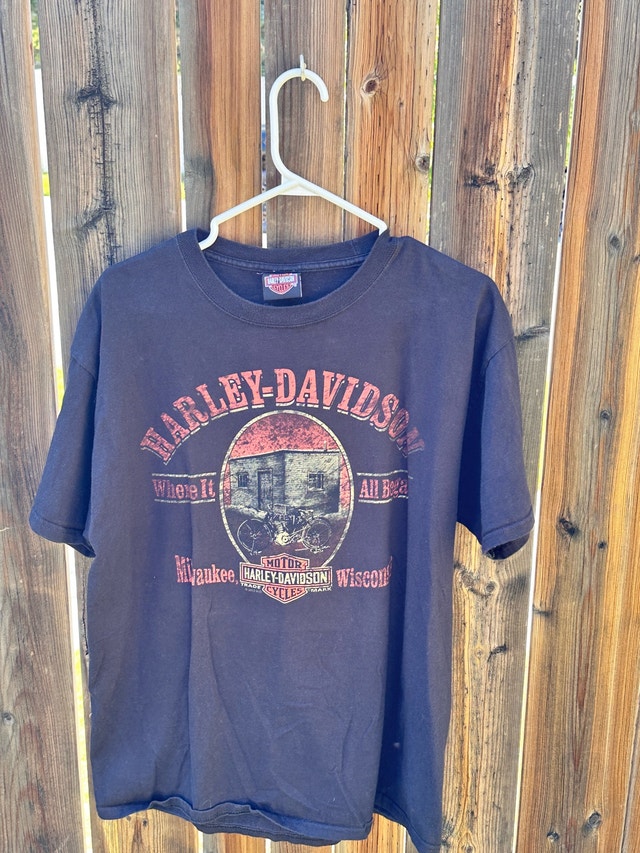 Vintage Harley Davidson Ontario Canada T-Shirt - photo 2