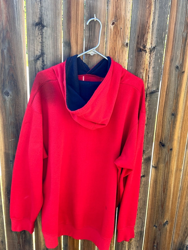 red Mecca hoodie pull over XL - photo 5