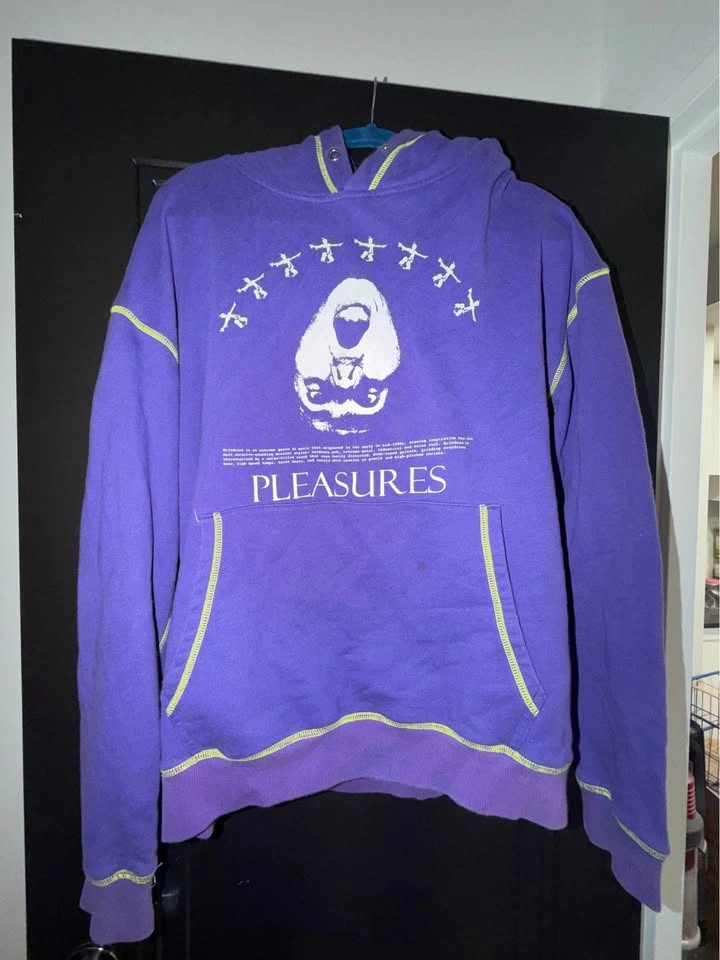 Pleasures Purple Hoodie