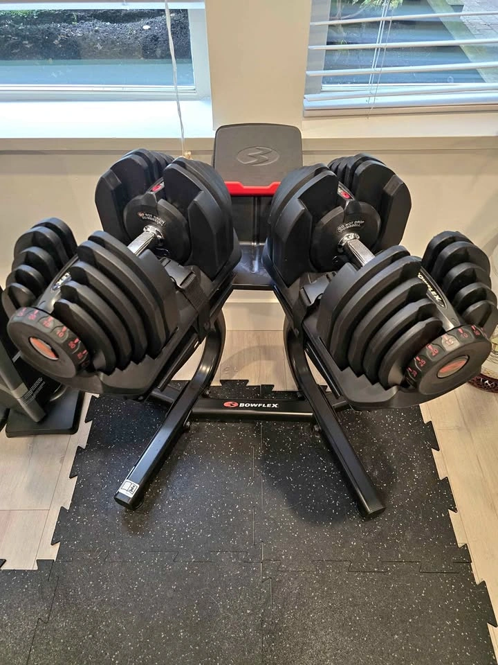 Bowflex SelectTech 1090 Adjustable Dumbbells + Genuine Bowflex S