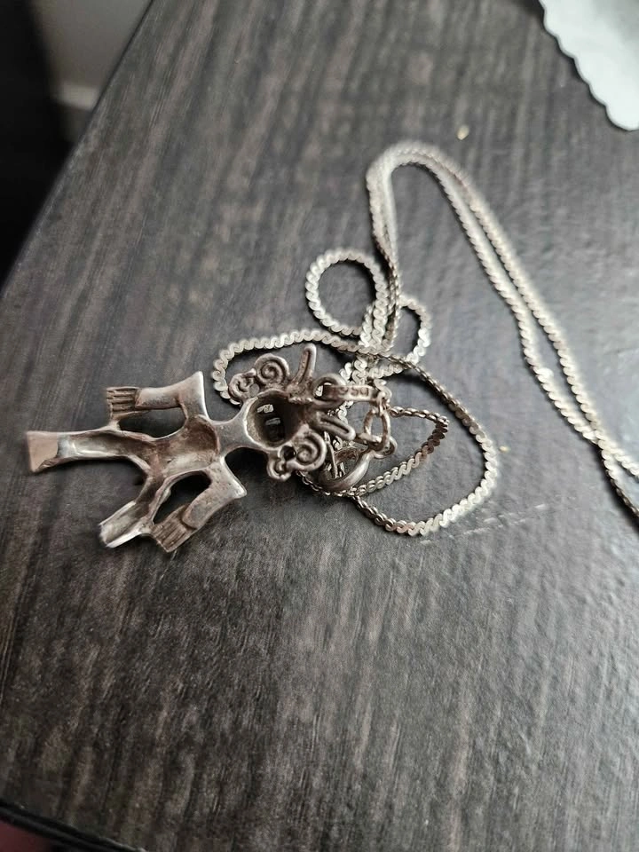 Mayan Warrior Chain and Pendant in 950 silver - photo 3