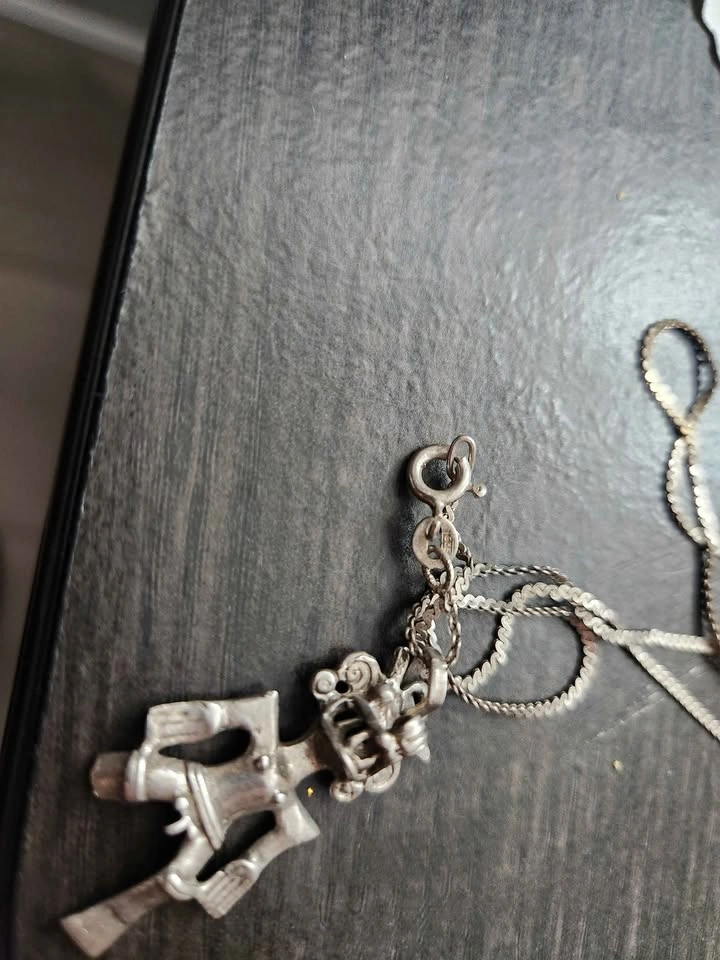 Mayan Warrior Chain and Pendant in 950 silver - photo 4