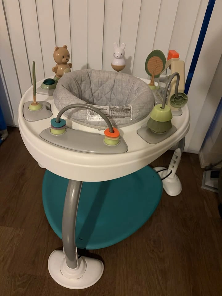 Ingenuity Spring & Sprout 2-in-1 Activity Jumper and Table - photo 2
