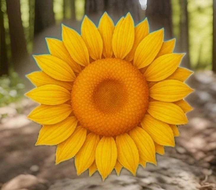 10 AVDP Oz .999 Collectible Copper Sunflower High Relief - photo 2