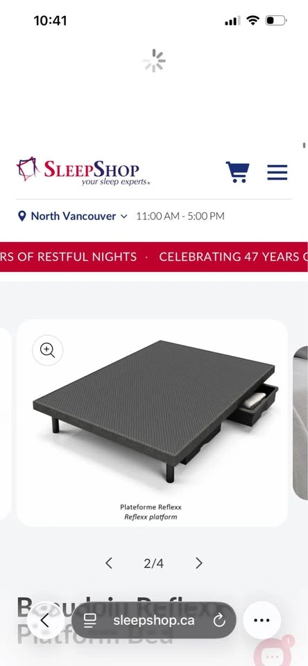 Double Bedframe & Mattress - photo 4