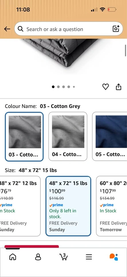 Weighted Blanket- 15lbs - photo 2
