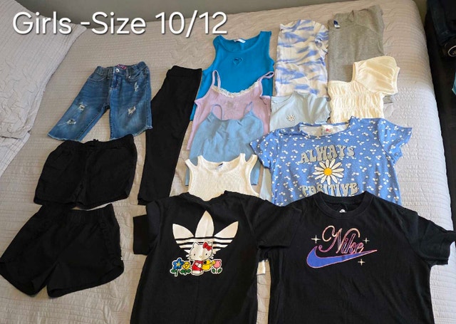 Girls Clothing Lot Size 10/12