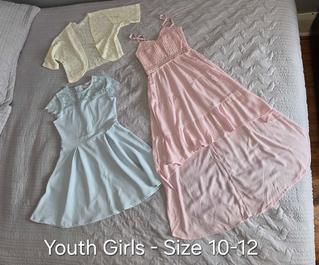 Youth Girls Dresses and Bolero