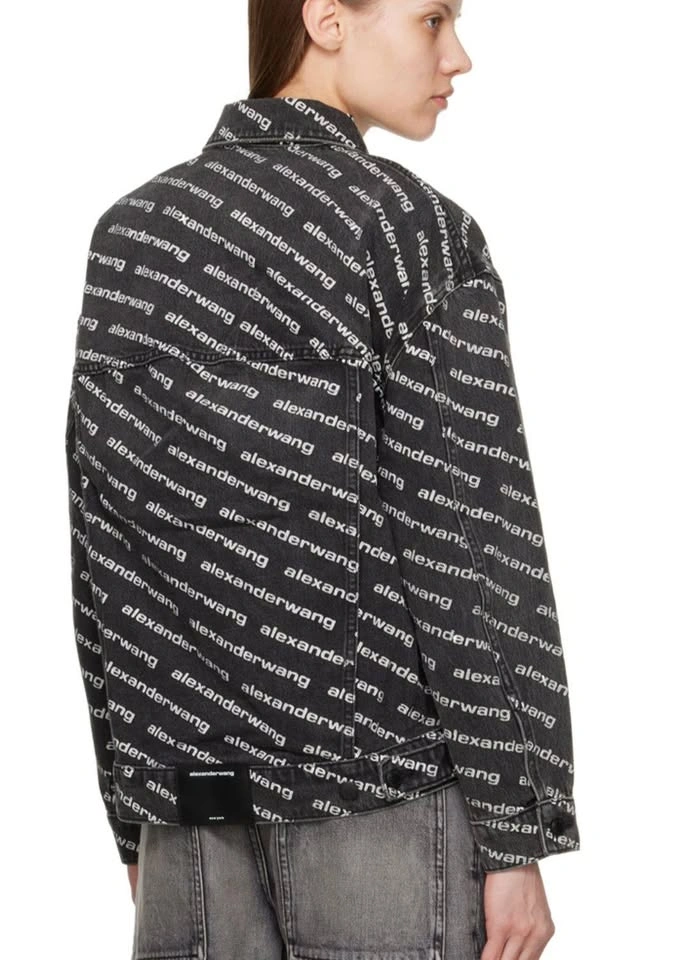 Alexander Wang Denim Jacket - Size Large - photo 3