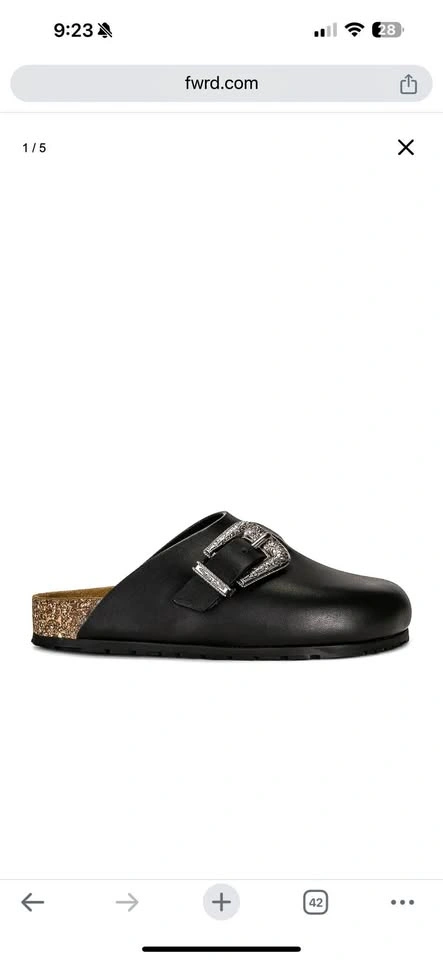 Saint Laurent Jimmy Clog Mule (Women’s Size 39)