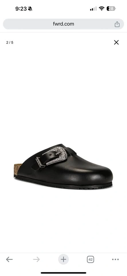 Saint Laurent Jimmy Clog Mule (Women’s Size 39) - photo 3