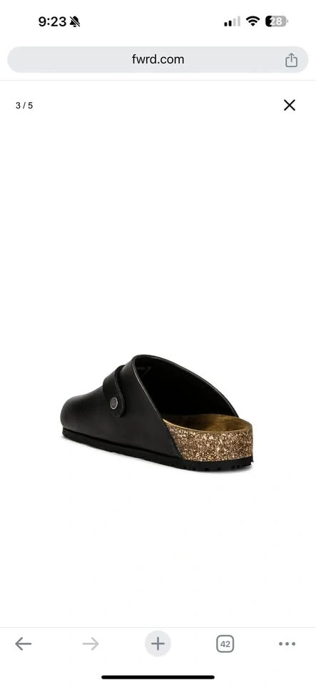Saint Laurent Jimmy Clog Mule (Women’s Size 39) - photo 4