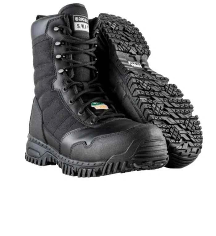 Original SWAT Waterproof Tactical Boots Black Size 9W - photo 5