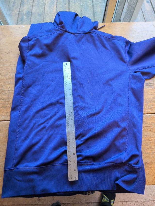 Nike LSU Therma-Fit Hoodie purple medium fleece lined - photo 4