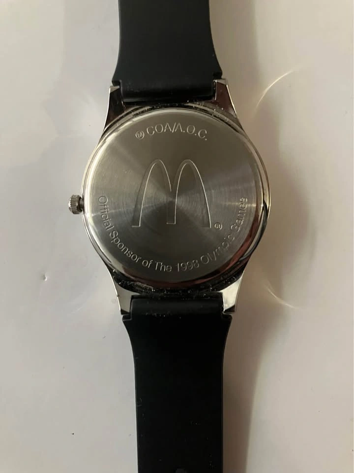 Collectible 1998 McDonalds Canada Nagano Olympics Watch - photo 2