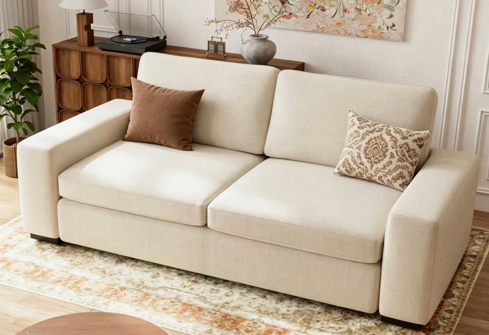 Ebern Designs Laurice 85" Modern Sofa for Sale - photo 3
