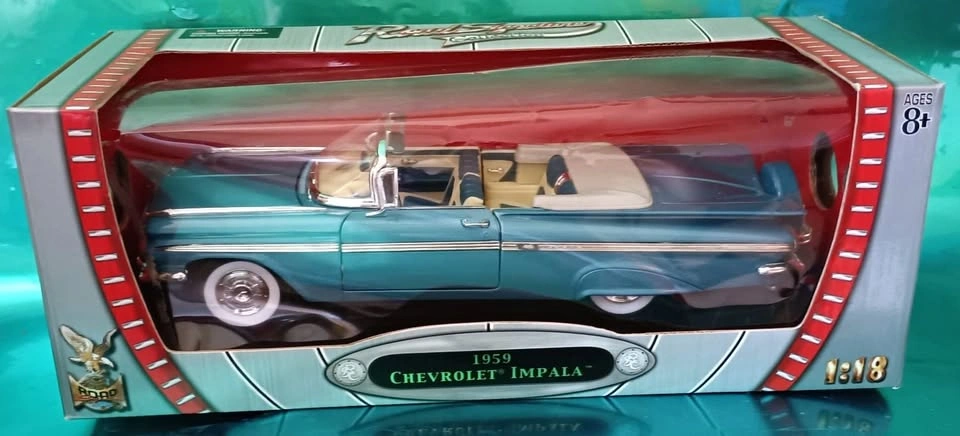 ROAD SIGNATURE 1959 CHEVROLET IMPALA CONVERTIBLE 1:18 - photo 2