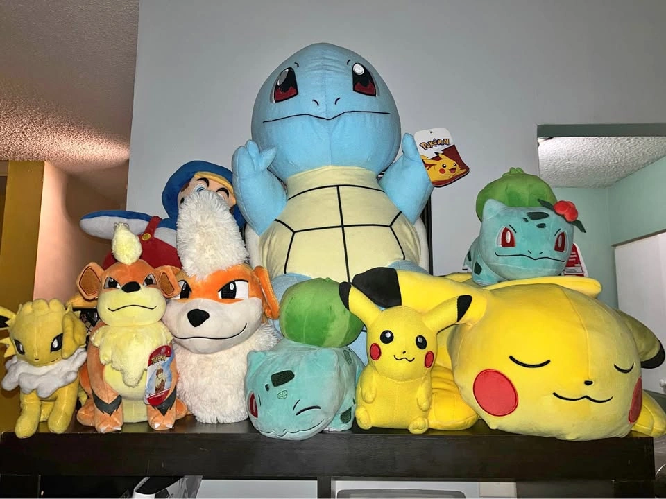 Pokemon Plushies ($10 lowest -$50 highest)
