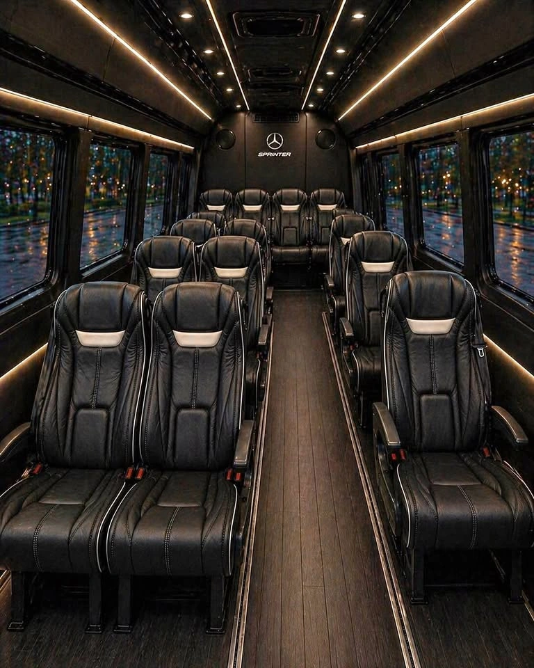 Luxury Sprinter seats