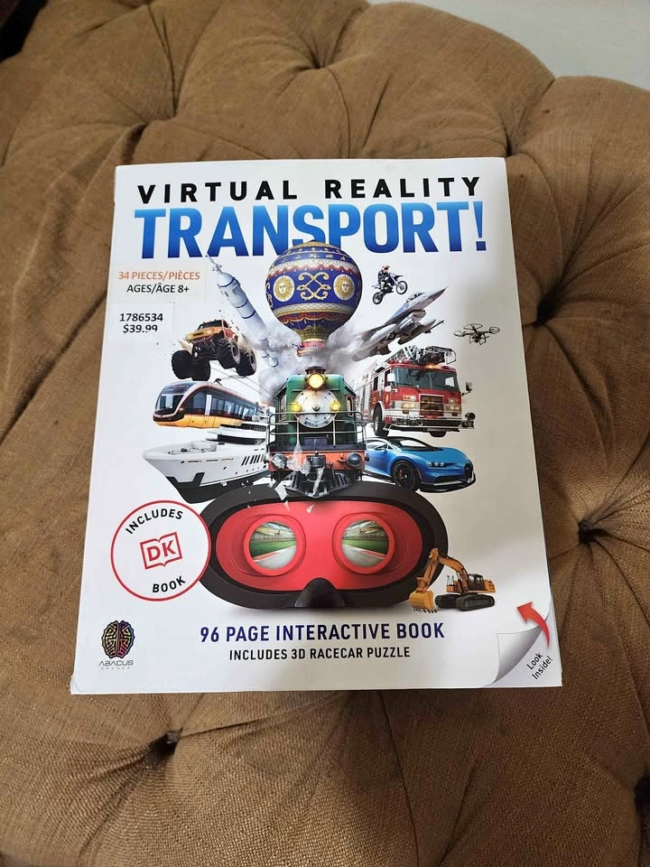 Brand new virtual reality transport