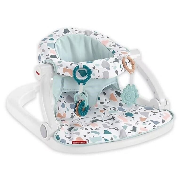FISHER-PRICE SIT-ME-UP FLOOR Baby Seat Gray/White NEW - photo 5