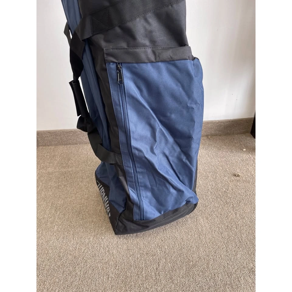 TURNWAY FOLDABLE GOLF TRAVEL BAG, Blue with wheels, NEW - photo 4