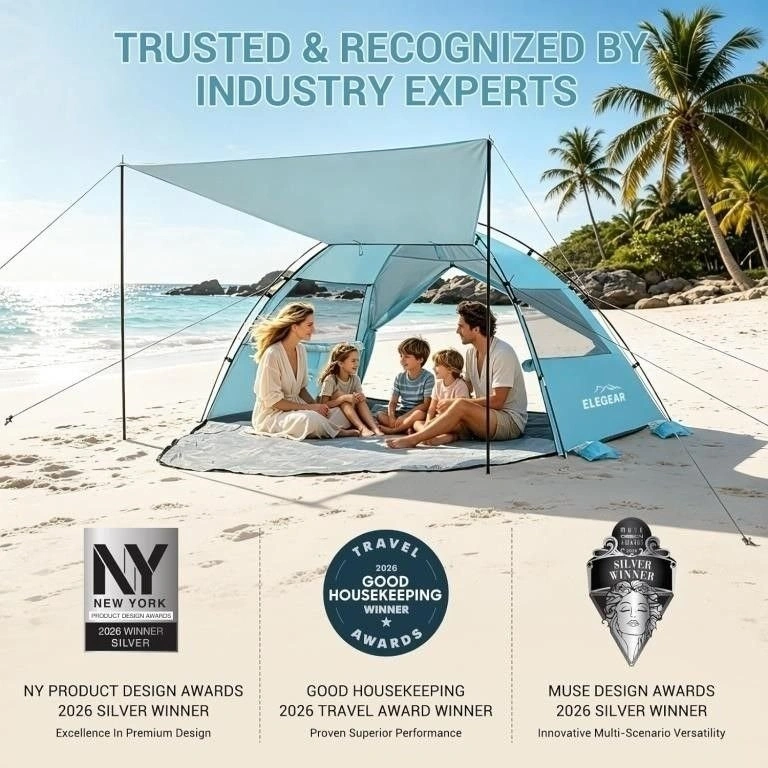 Elegear CumbreXTM Beach Tent Sun Shelter NEW - photo 2