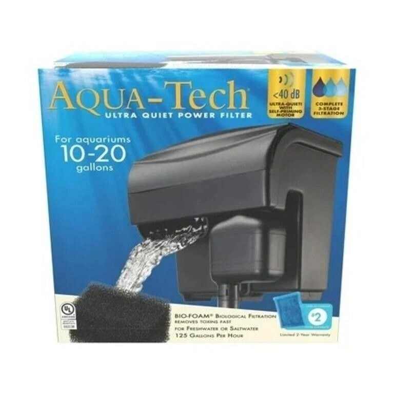 Aqua-Tech Ultra Quiet Power Filter 10-20G NEW unused - photo 3