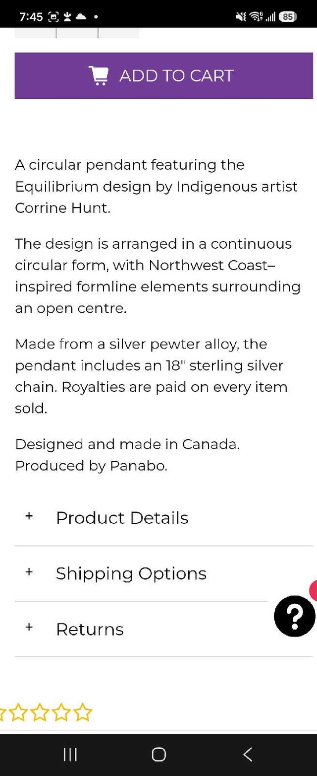 Panabo Equilibrium Pendant - photo 5