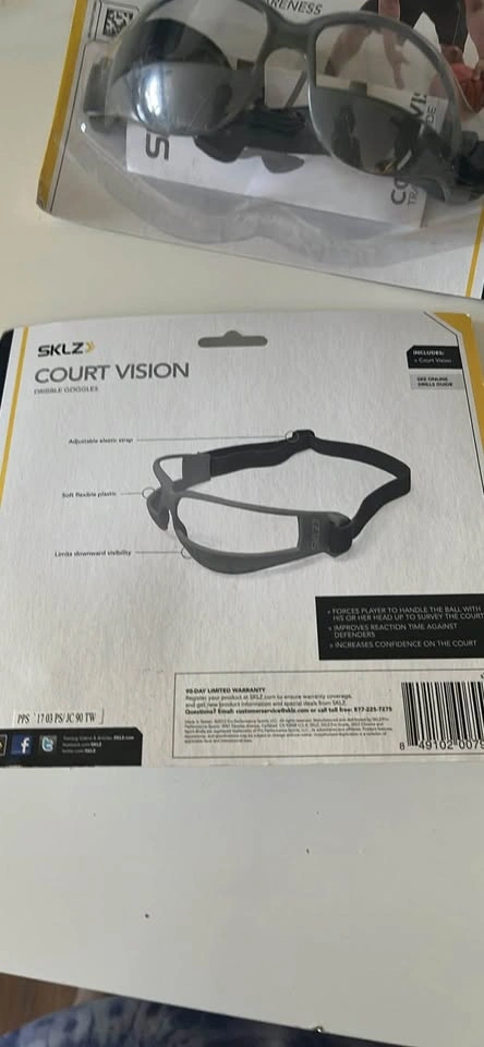 NEW SKLZ Court Vision goggles - photo 3