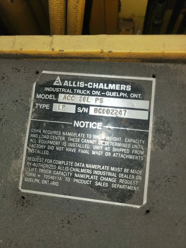 Forklift with clamps - photo 3