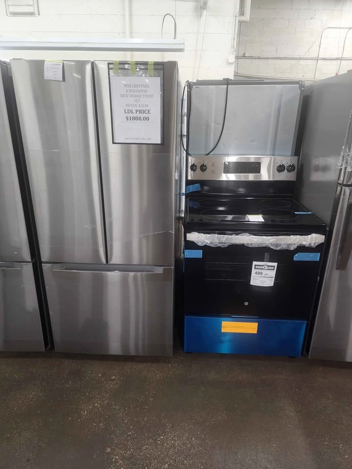 Brand new in box fridge and stove - photo 5