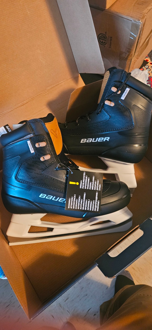 Bauer® Colorado Rec Adult Ice Skate - Men’s size 8 US-Black - photo 4