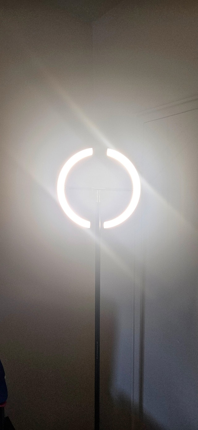 Ambimall® Torchiere Floor Lamp - 20D x 20W x 164H cm